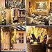 Onforu 16 Pack Warm White Fairy Lights Battery Operated String Lights, 6.5ft IP67 Waterproof Twinkle Light for Mason Jar Wedding Centerpiece Decor Christmas Bedroom
