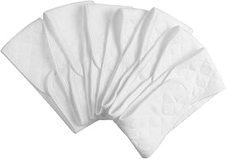 Healifty Infant Umbilical Hernia Belt 10Pcs Infant Navel Belt Baby Belly Band Cotton Umbilical Bands White Breathable Newborn Infant Newborn Belly Band Bands Infant Belly wrap Umbilical Cord Band