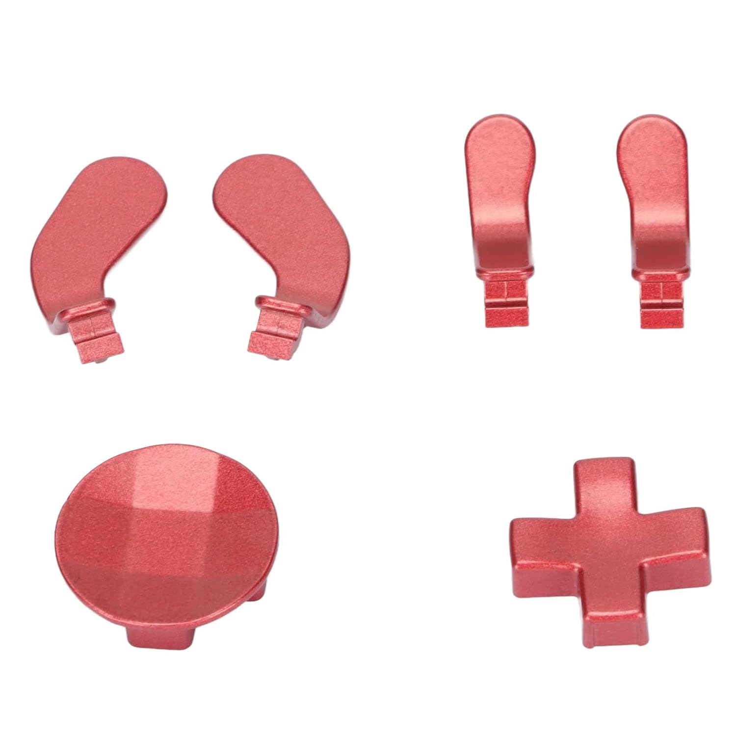 Stainless Steel Metal D Pads Paddles Replacement Controller Accessories for Xbox One Elite Series 2Red