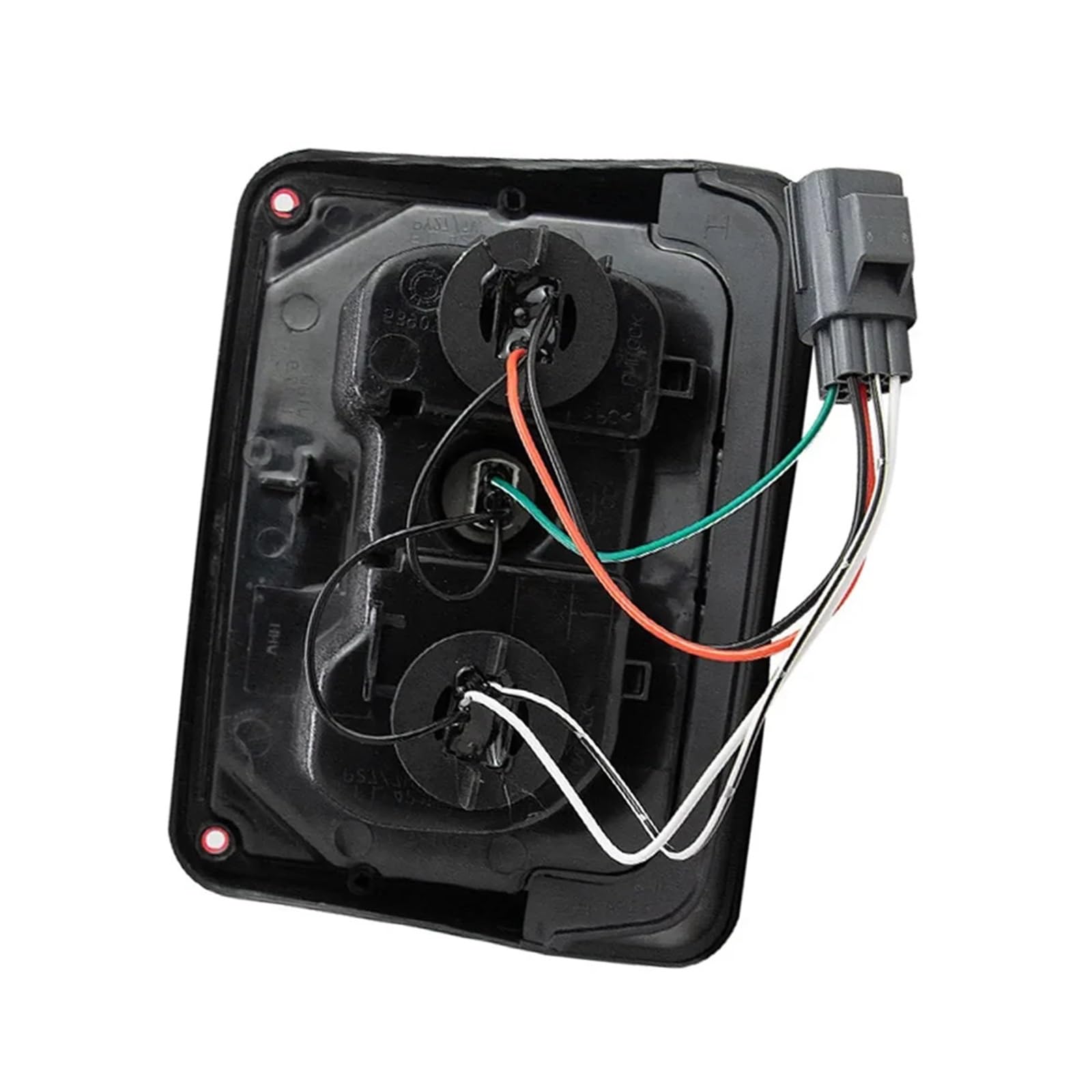 Halogen światła Lampa tylna zespolona Zestaw świateł tylnych lewy lub prawy z wiązką przewodów pasuje do Jeep Wrangler JK 2007-2017(Right)