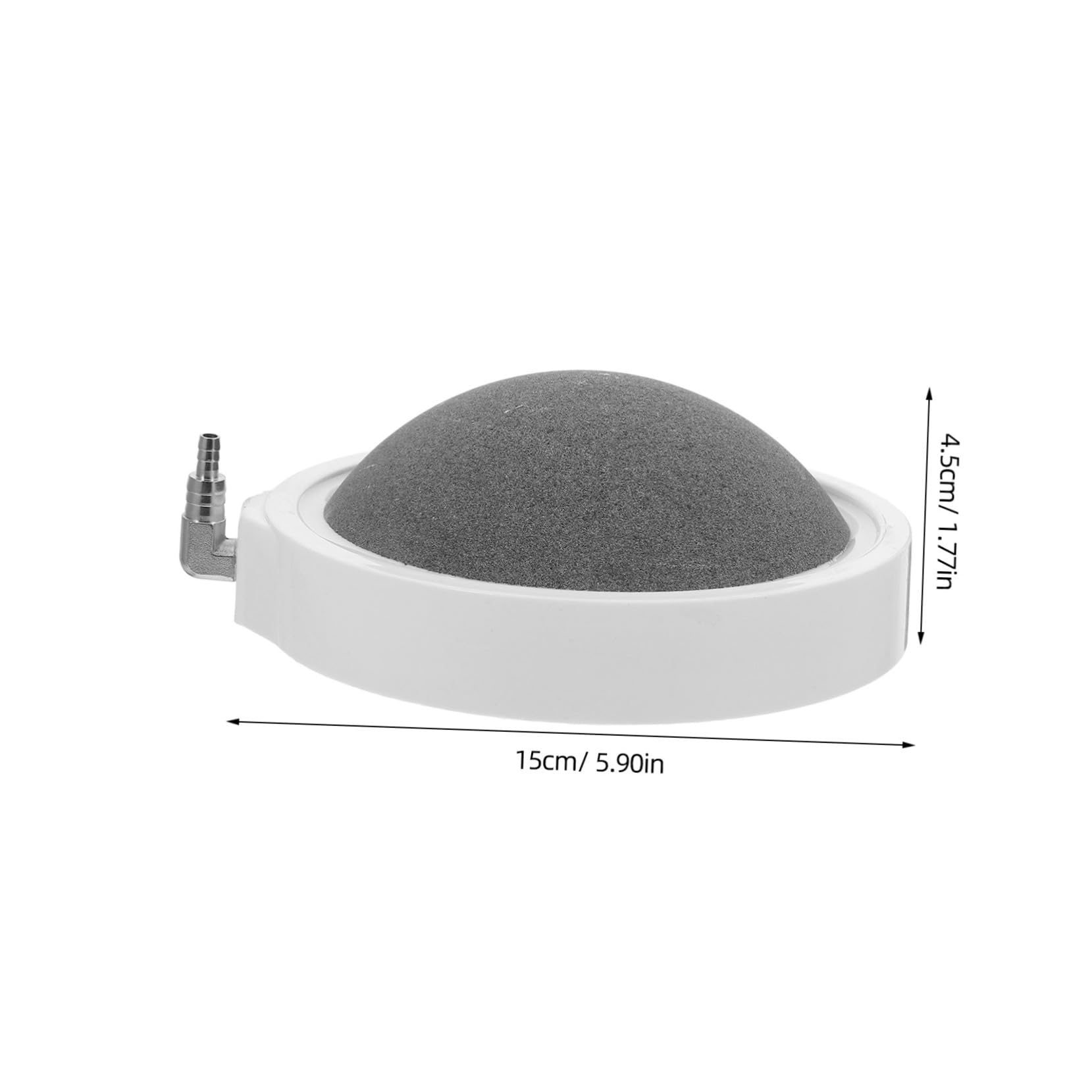 2piezas Disco De Aire para Acuario Piedra Difusora De Burbujas De Piedra De Oxigenación para Acuarios y Tanques De Peces Adecuado para Uso Diario