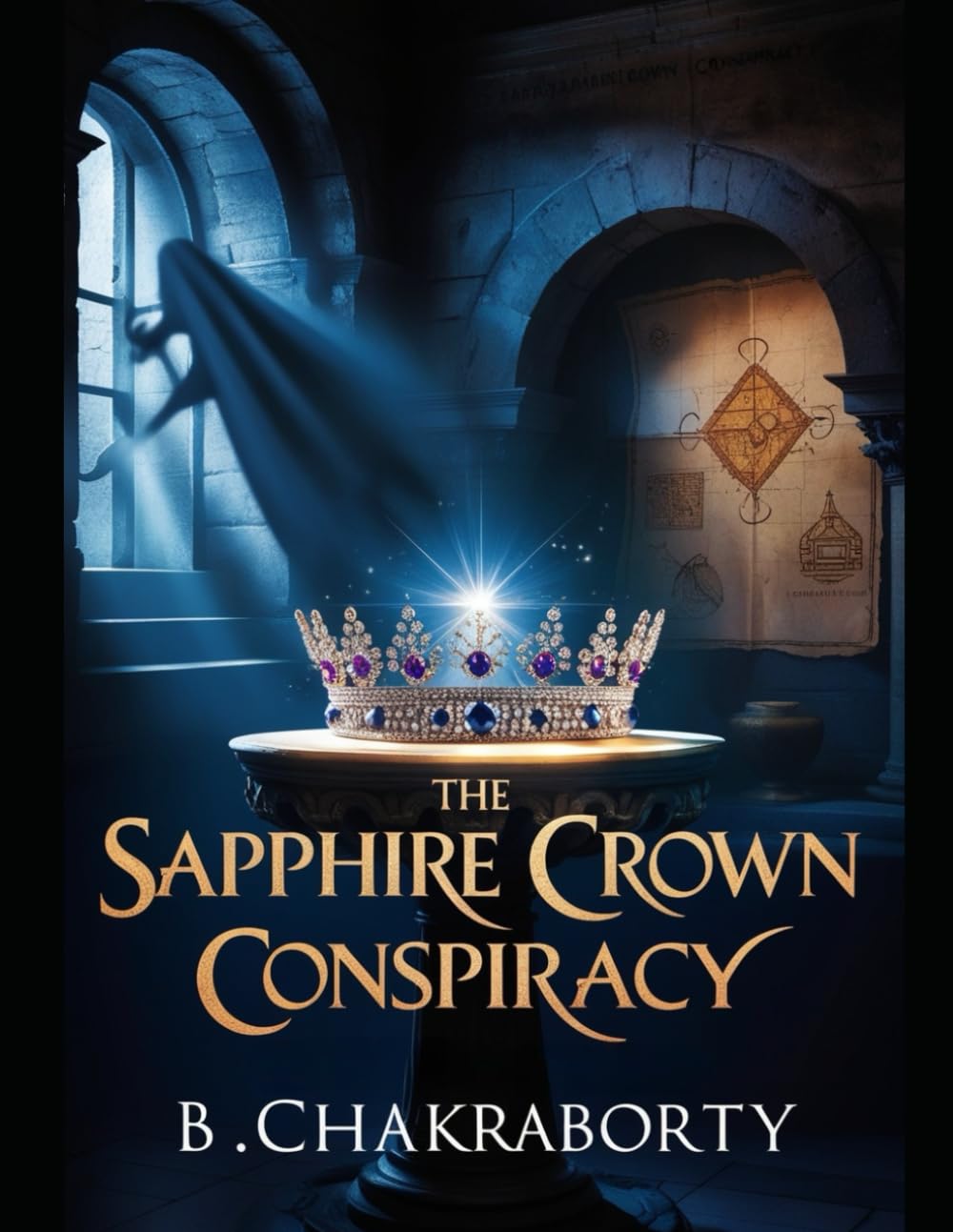 The Sapphire Crown Conspiracy: A mystery thriller novels and detective books for teenagers (Crime Investigation Story)