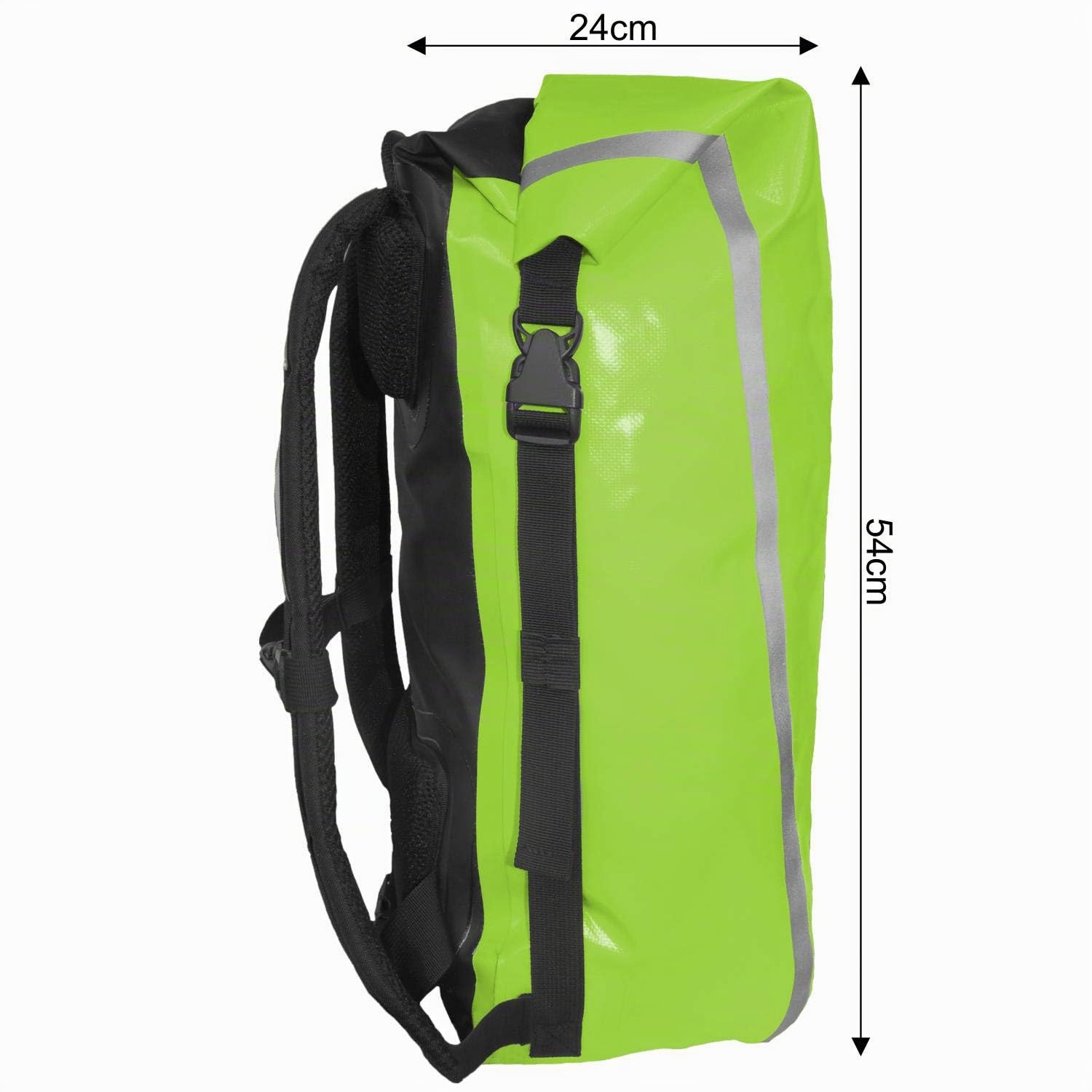 Lomo 30L Hi Viz Haute Visibilité Sac à Dos Étanche Vélo