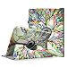 Fintie iPad Pro 12.9 (1st Gen 2015) Case - 360 Degree Rotating Stand Case with Smart Protective Cover Auto Sleep / Wake Feature for Apple 12.9-inch iPad Pro (2015 Version), Love Tree