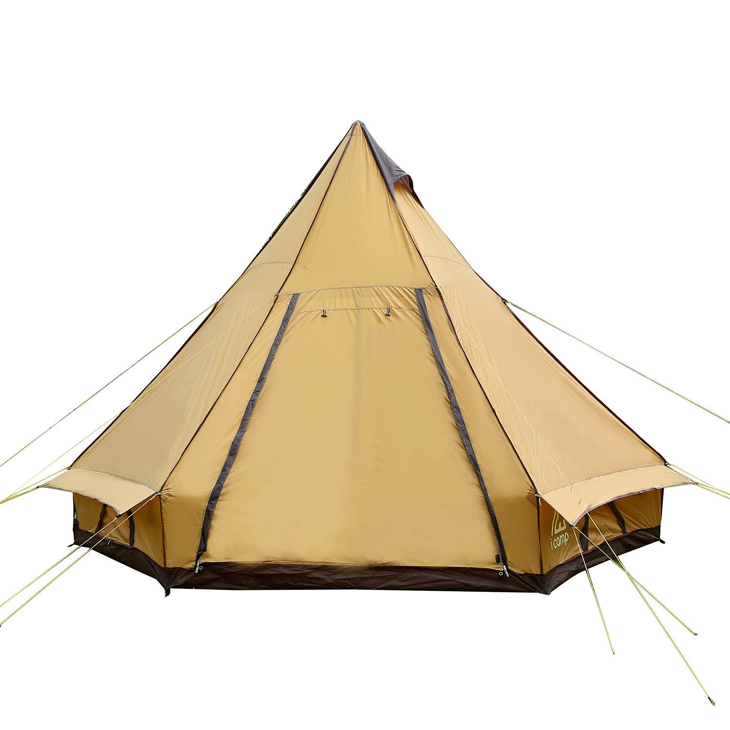 ワンポールテント makuichi「i camp テント」 Amazon | icamp(アイキャンプ) ワンポールテント makuichi（マクイチ