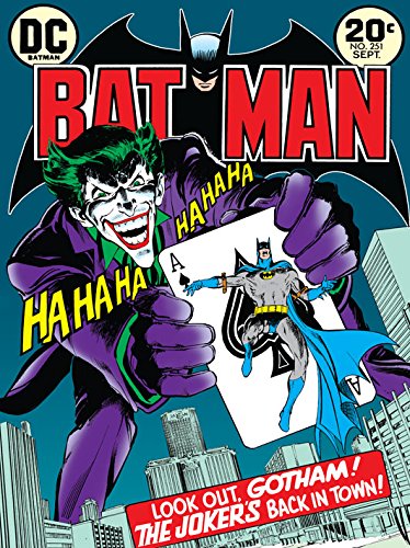 Pyramid International WDC90046Dc Comics 60 x 80 cm Batman the Joker Is Back in Town CanvasToile imprimée sur cadre en mdf - canvas