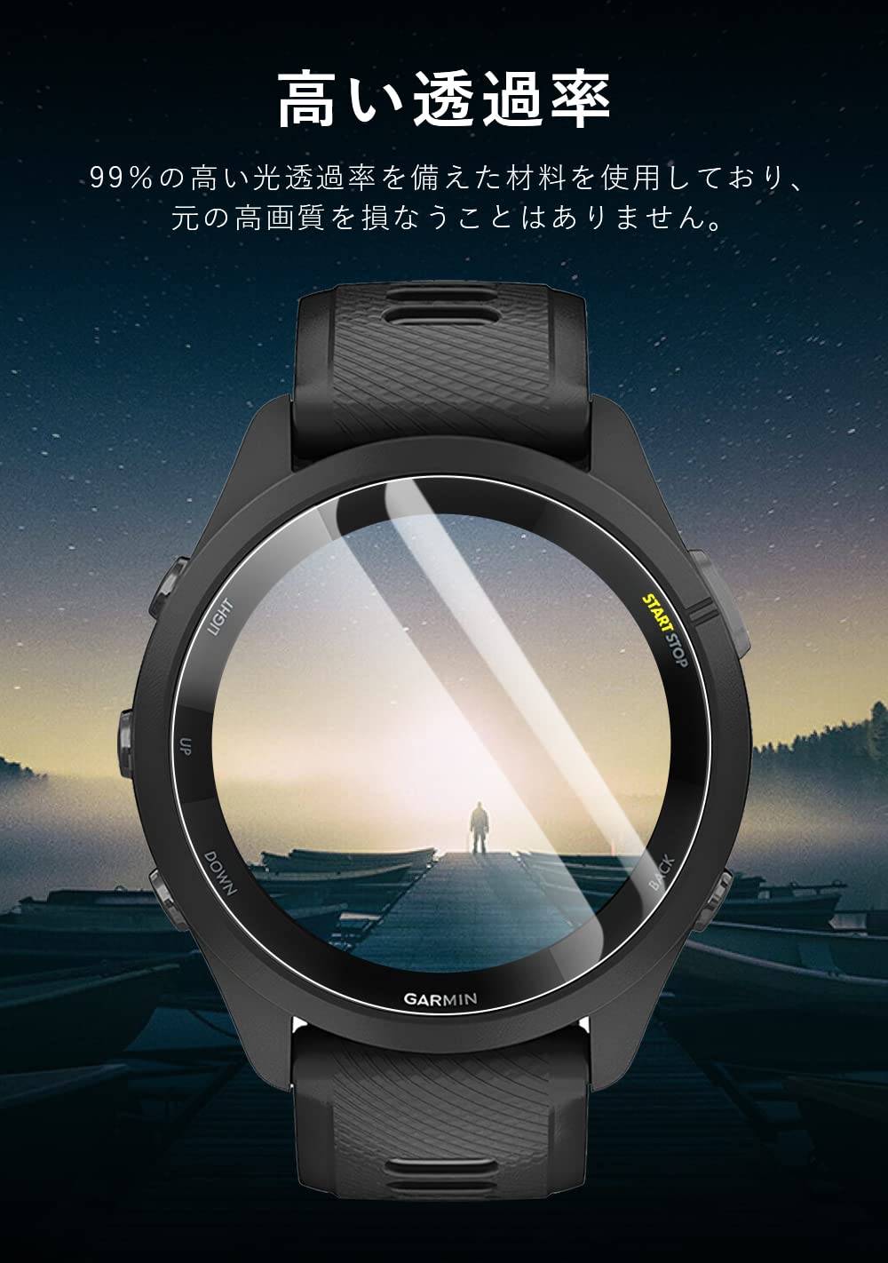 Amazon.co.jp: Maxku GARMIN(ガーミン) Forerunner 265S 保護
