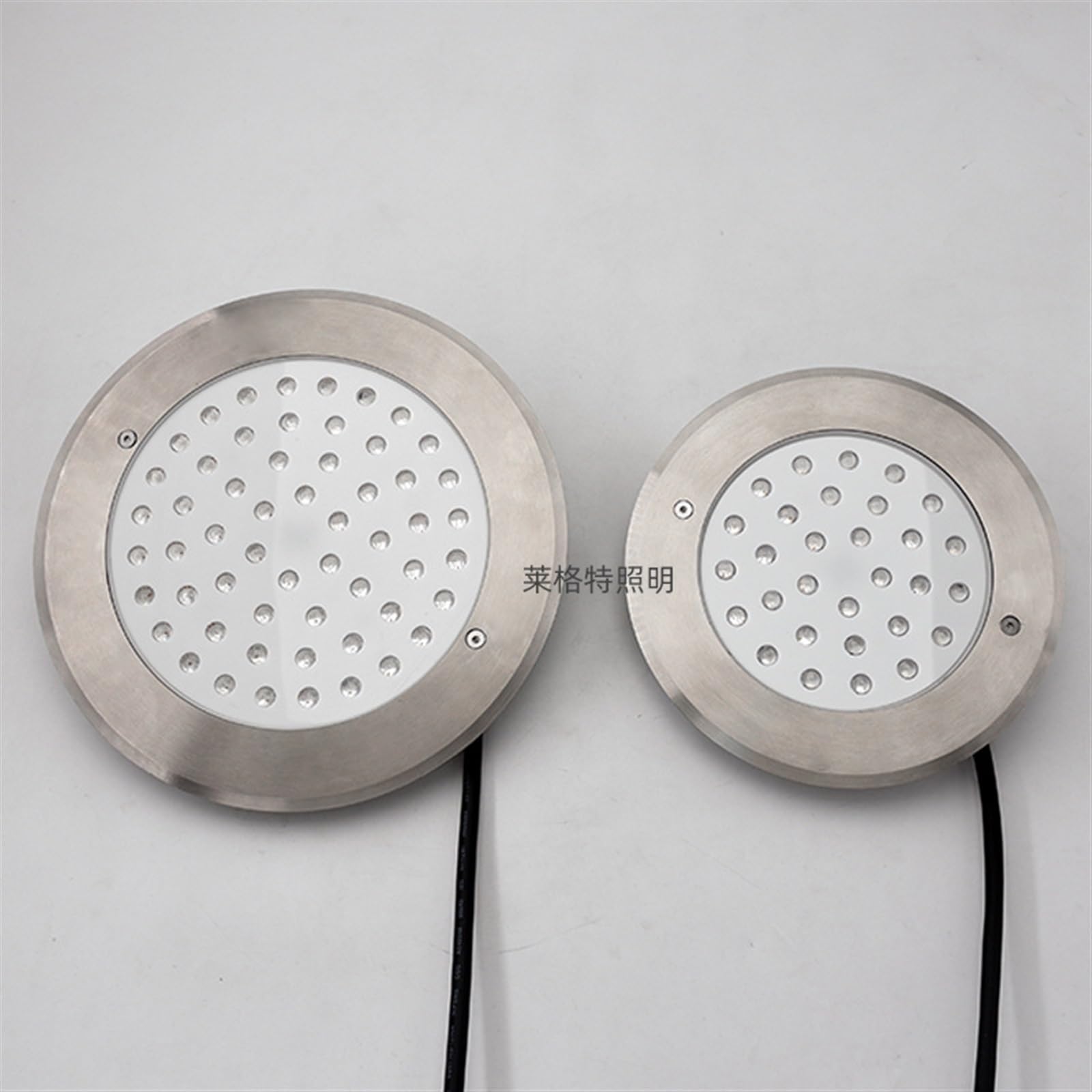 EDEDE Luci Piscina, Luci for Piscina, Luci for Piscina in Acciaio Inossidabile, Luci subacquee Integrate, Luci subacquee RGB Colorate con Telecomando(Warm White/Pure White,Ф280mm-36W)