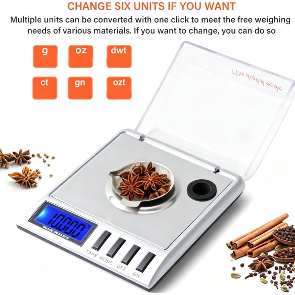 Báscula Gramos 0.001g 20g Multi-Unidades g oz for para ct Báscula