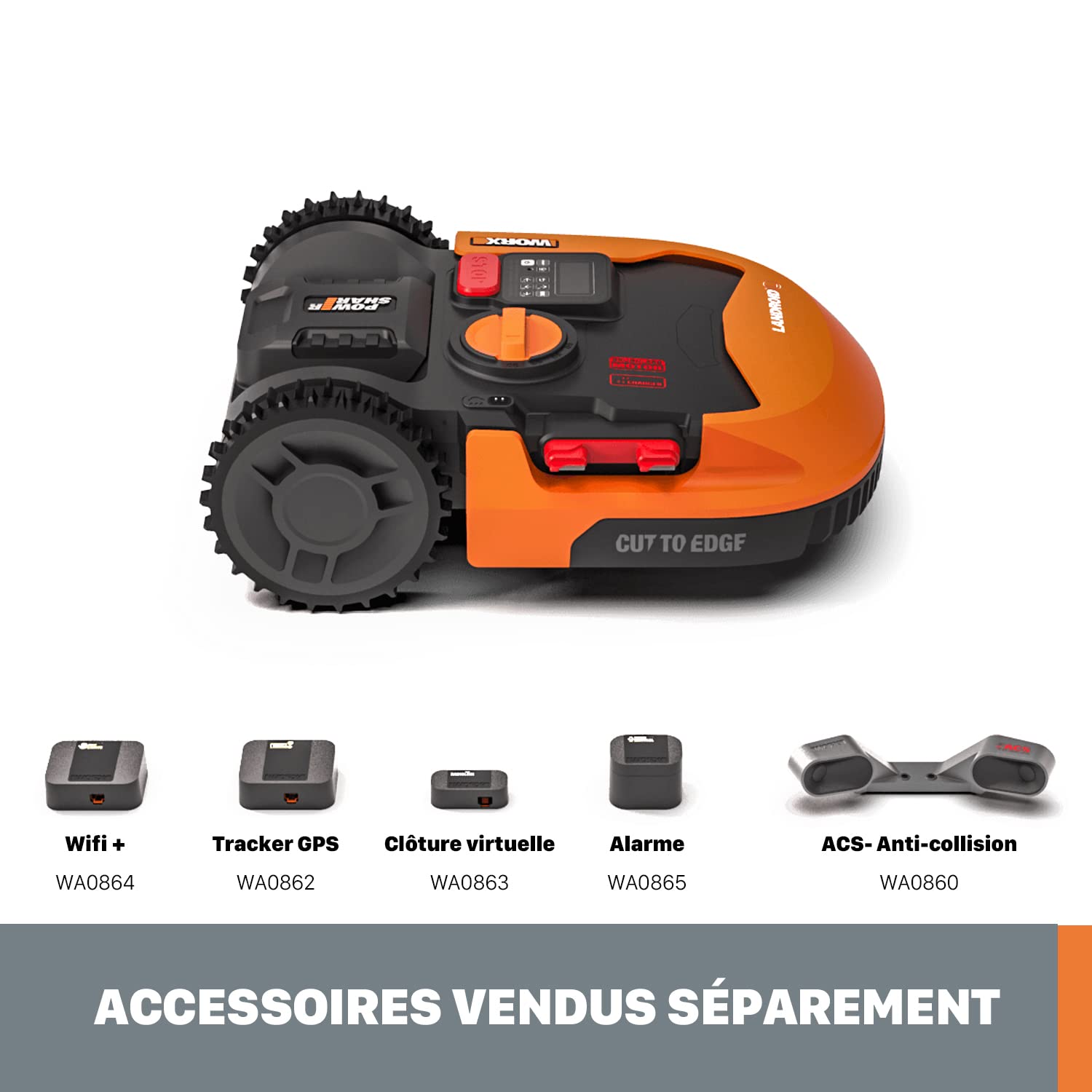 WORX WR155E - Robot Cortacésped Landroid L 2000 WiFi