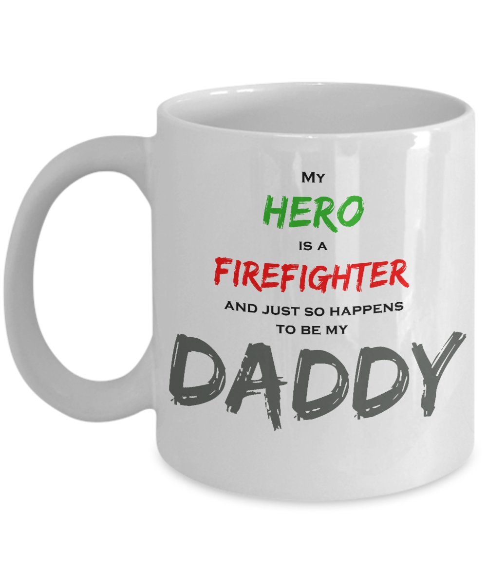 Mother's Day Funny Gifts for Firefighter Dads — funny ceramic mug from ShopProudGifts