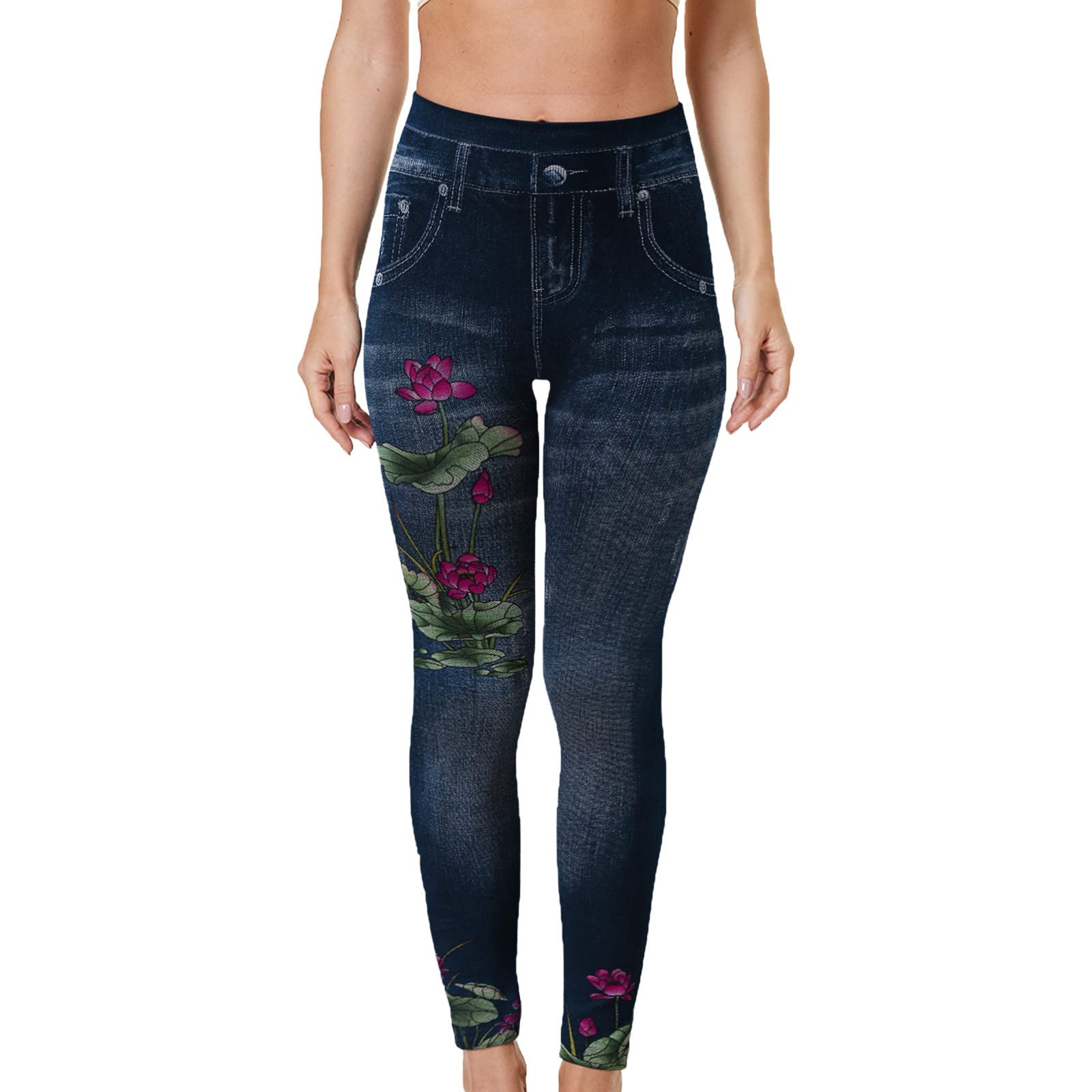 GenericOmbre Seamless Yoga Leggings for Women Workout Buttery Soft Crop Atheltic Leggings Essential 7/8 Leggings