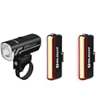OLIGHT RN 400 LED Bike 400 Lumens Headlight and Seemee 30 C 30 Lm Bicycle Taillight Set and OLIGHT Seemee 30 C Bike Light 30 Lumens Tail Light 230 Degree Visibility