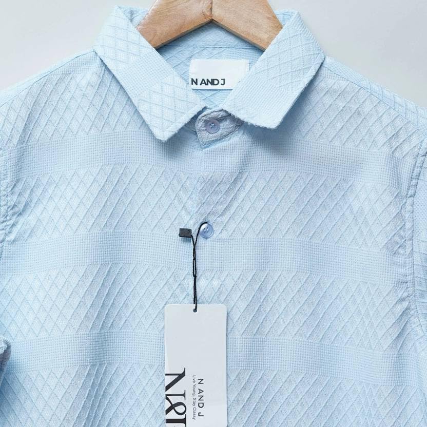 Image of Men's Casual Button Down Shirts Long Sleeve Linen Shirt Fashion Textured Beach Summer Shirts| Men Stylish Shirt | Men Fancy