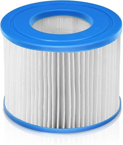 Miniatura 9 de GYMAX Filtro de repuesto para bañera de hidromasaje tipo VI, paquete de 6 cartuchos de filtro de spa compatibles con la mayoría de jacuzzis,