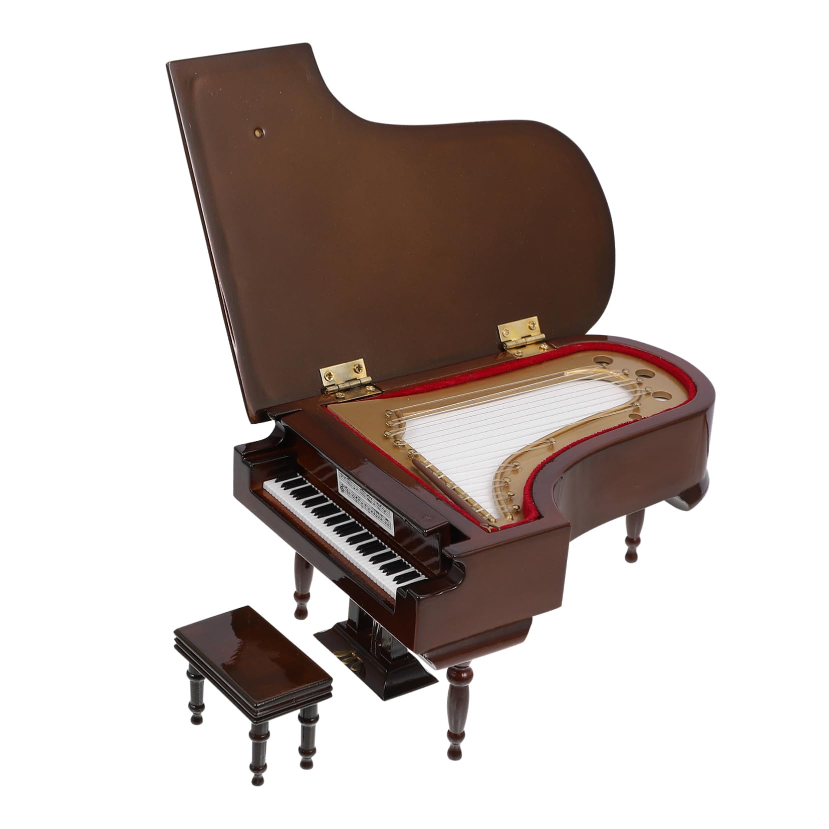 POPETPOP Caja Musical De Instrumento Musical Práctica y Ligera para Regalar y Decorar