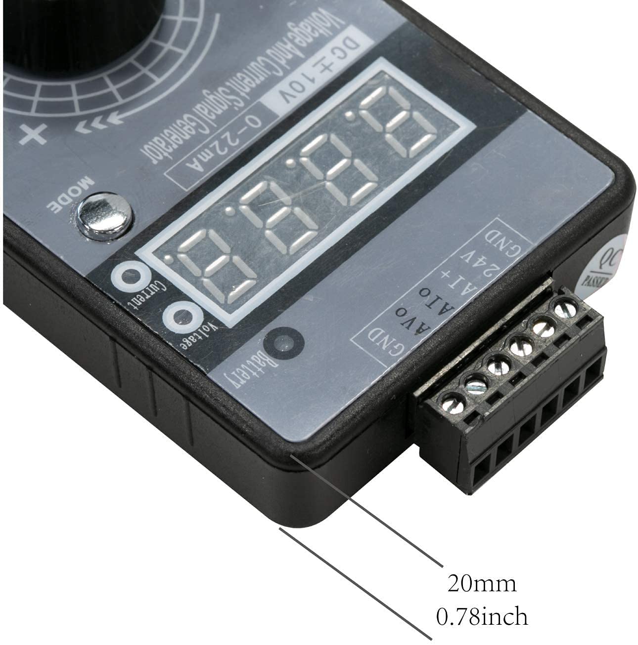 Generatore Segnale 4-20 MA / 0-10V DC - Simulatore Analogico Con Display, Alimentazione A Batteria - Foto 6