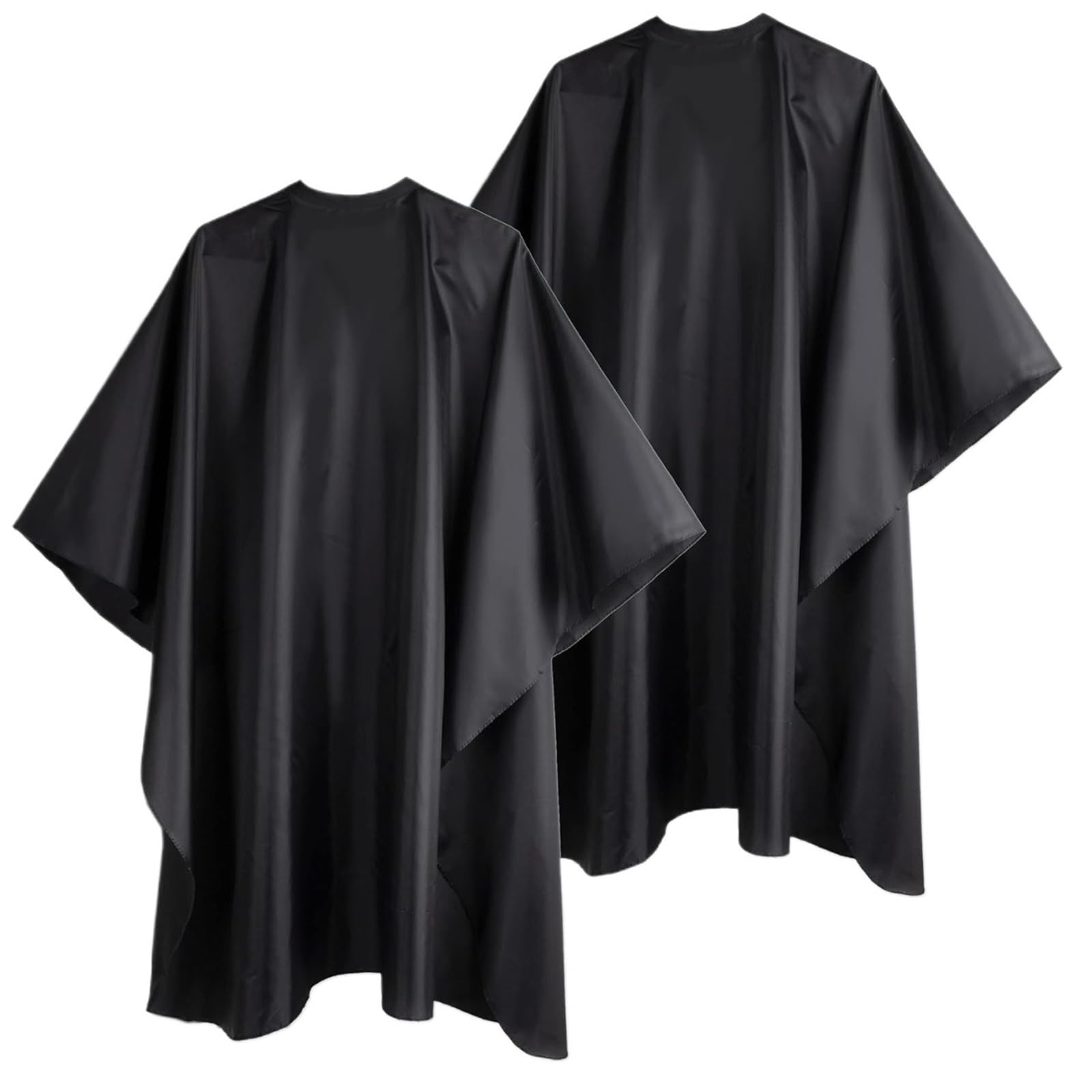 2 delantales de peluquería, capa corte pelo, bata tela for, impermeable para peluqueros