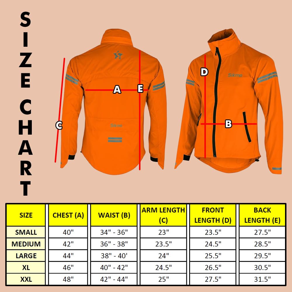 Veste de cyclisme imperméable à capuche pour homme Coupe-vent