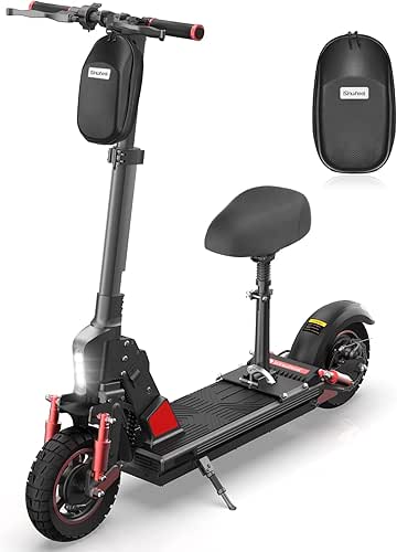 isinwheel X1 Electric Scooter, Peak Power 1000W E-Scooter, 10" Off-Road