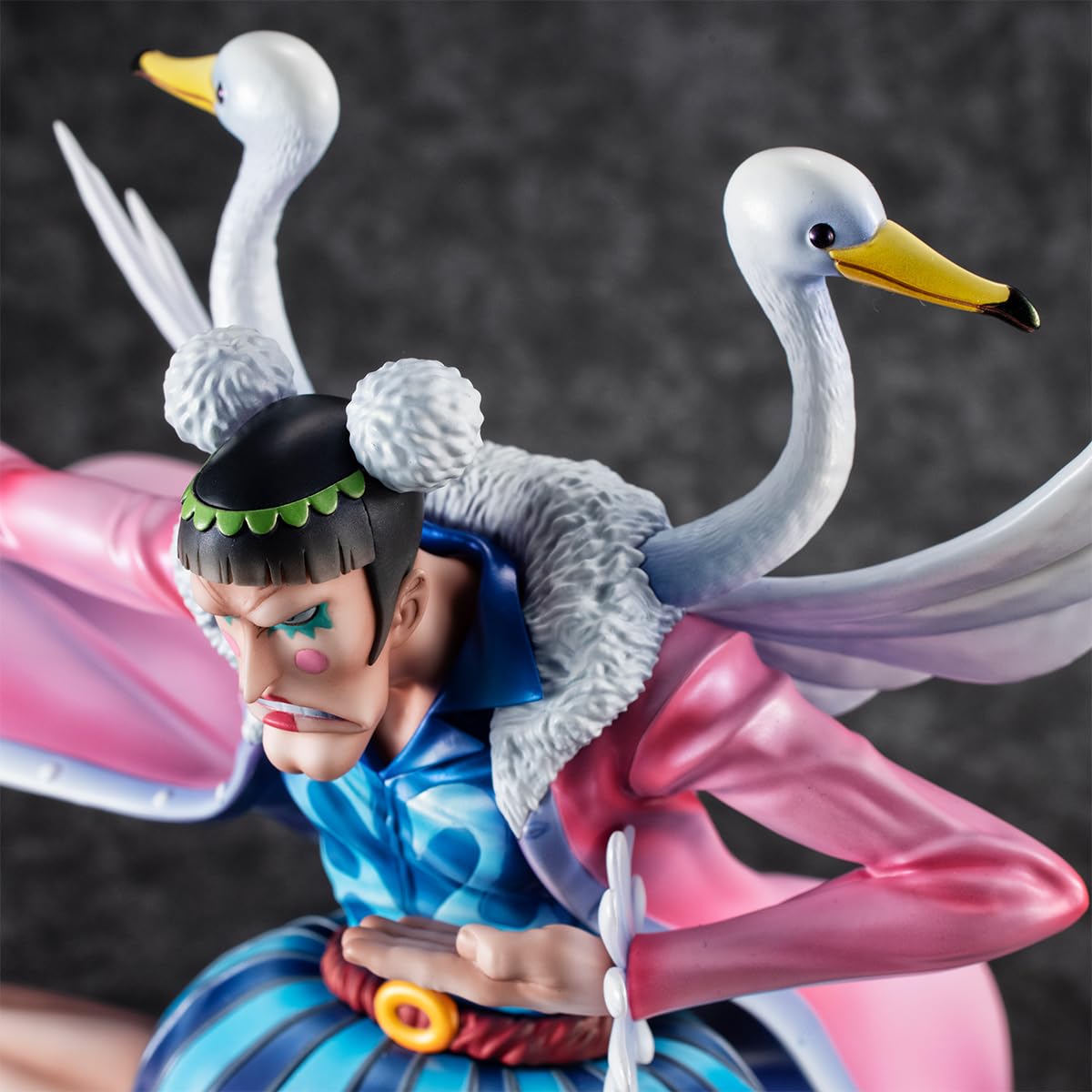 Megahouse, One Piece, Playback Memories, Action figure da collezione di Mr. 2 Bon Clay della serie Portrait of Pirates