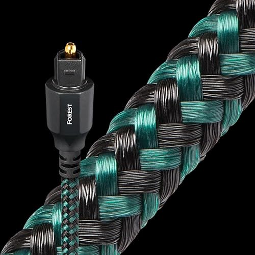 Miniatura 2 de AudioQuest Forest OptiLink Full to 0.138 in cable de audio óptico 2.5 ft m