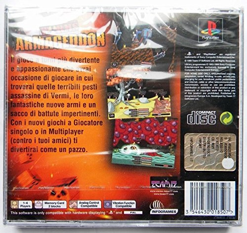 WORMS ARMAGEDDON PS1 ITA