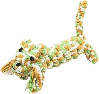 POPETPOP Chew Toys for Puppies Chewing Toys for Puppies Puppy Toys Small Dogs Teething Toys Puppy Teething Toy Chew Rope Toys Mini Cotton Rope Chew Toys for Small Dog Biting Cartoon Pet