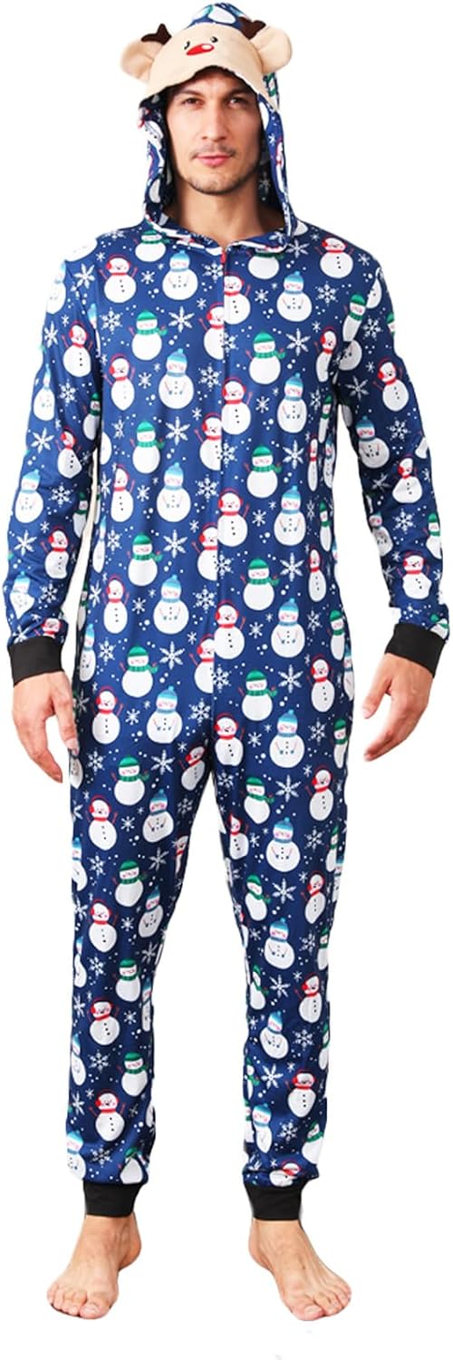 Christmas Pajamas Men XL Xmas PJs  Holiday Sleepwear
