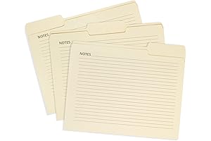 Durable Manilla File Folders for Efficient Document Organization