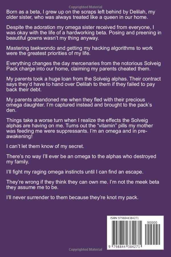 Vista 2 de Knot my Pack A Reverse Harem Contemporary Omegaverse (Solveig Pack)