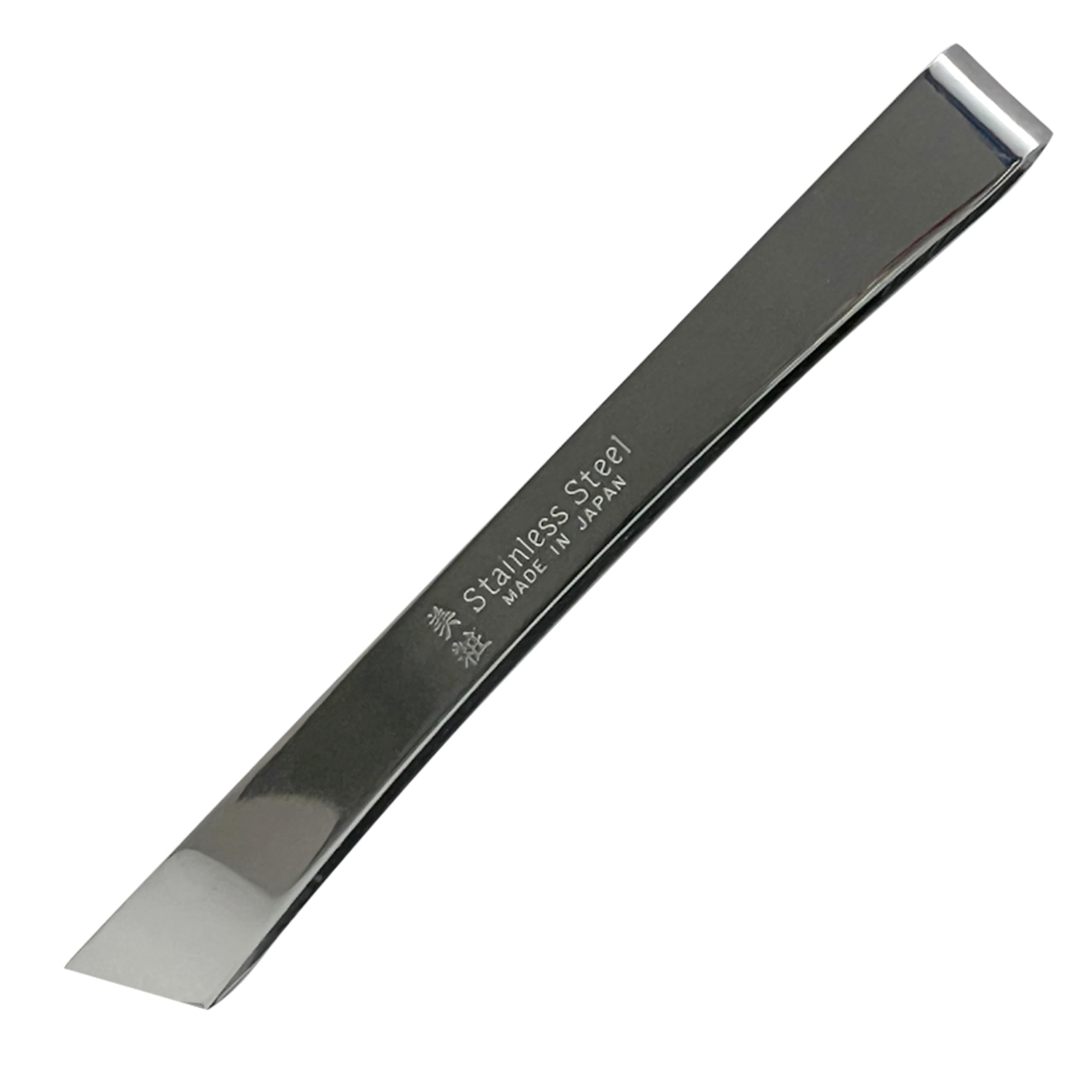 Tsubame Sanjo Fish Bone Tweezers Stainless Steel Willow Blade 4.7in Japan