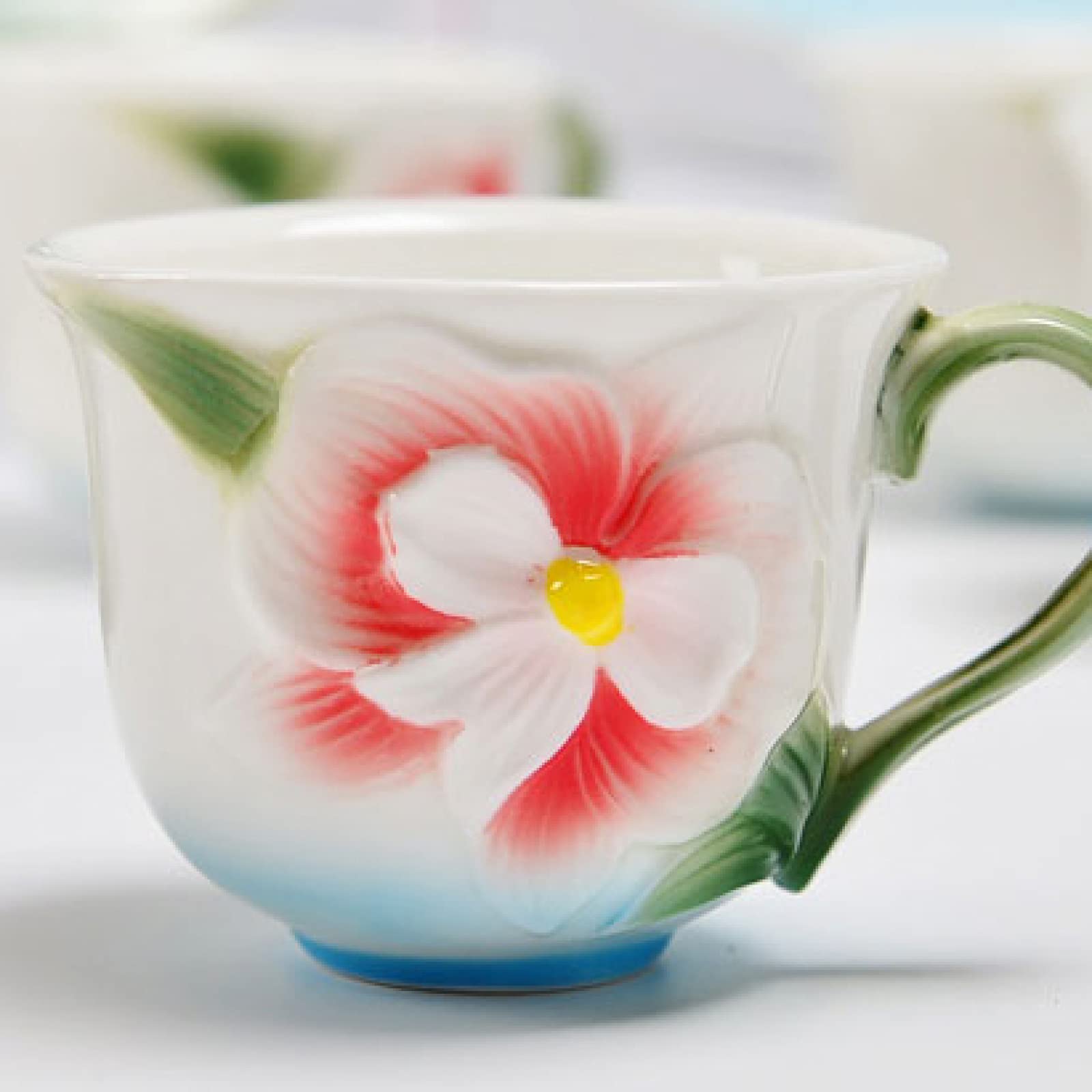 Utility Porcelanowe zestawy do herbaty Zestaw do herbaty dla dorosłych Chińskie zestawy filiżanek do kawy Zestawy do herbaty na podwieczorek Czajniczek Filiżanki na prezent i wesele w gospodarstwie