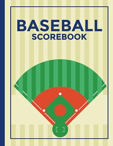 Baseball Scorebook: Baseball/Softball Scorekeeping book - 120 Games Score Sheets - Large Print