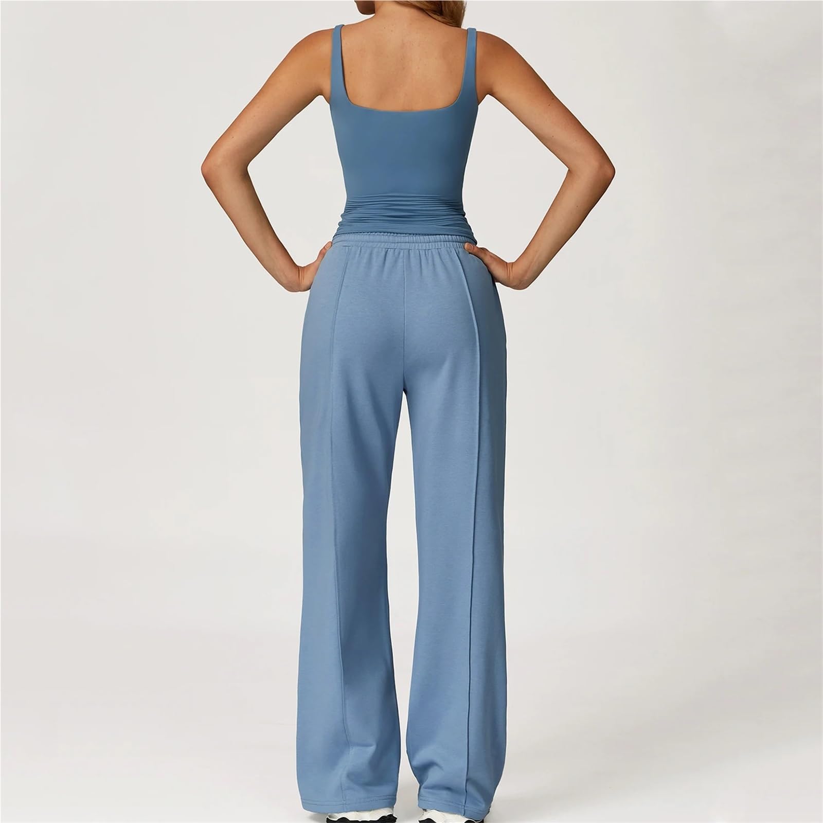Ensemble Yoga Femme Ensemble de Yoga 2 pièces, vêtements Gymnastique for Femmes, survêtement, Sensation Nue, Ensembles d'entraînement, Push Up, Costume Fitness, Course à Pied