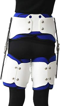 Hip Abduction Brace After Surgery, Fixation Hinge, Adjustable Waist, Leg Brace, Thigh Injury, Knee Orthoses for Osteoarthritis B Left