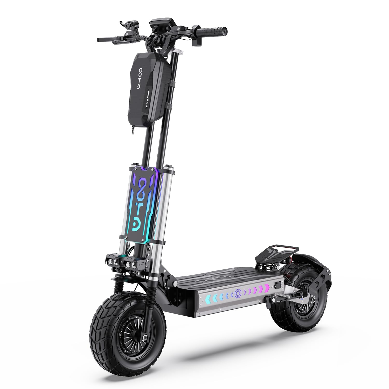 RAYI T90 Patinete Eléctrico para Adultos Todoterreno Potente, Batería 60V 31.2Ah Autonomía 100 km, Ruedas de 13 Pulgadas Todoterreno