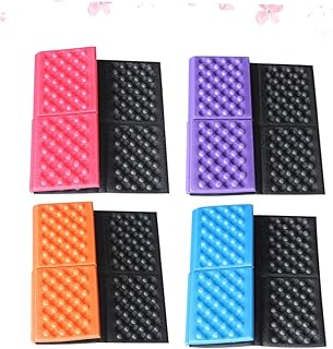 LIFKOME 4 Pçs Dobrável Tapete De Espuma Para Piquenique Tapetes De Yoga Trekking Almofada Para Dormir Tapete De Piquenique Tapete De Piquenique Dobrável Tapete De Piquenique Almofada Ao