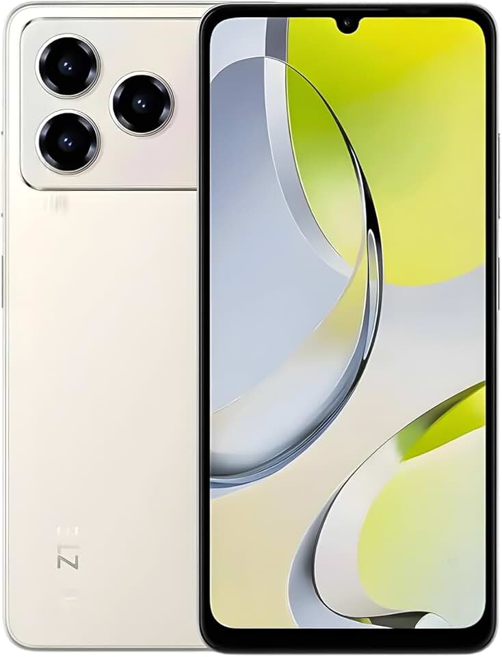 ZTE Nubia Blade A56 Pro Celular 4GB RAM 128GB ROM Dourado