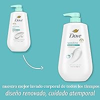 Vista 3 de Dove gel de baño, Sensitive Skin, 34 oz