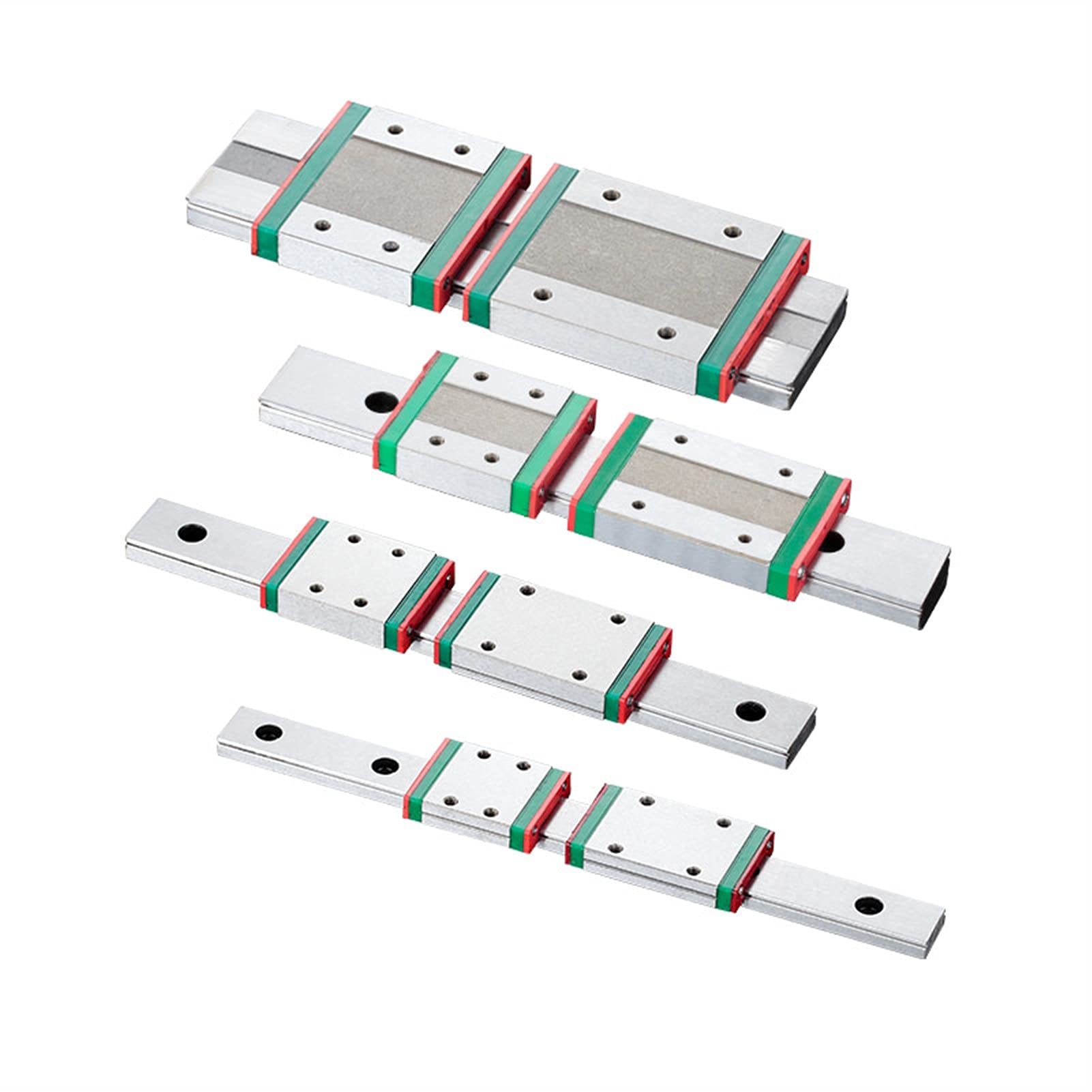 Leloo Lcuihong-liniowa prowadnica szynowa 1 szt. MGW9 prowadnica liniowa, MGW7 MGW12 MGW9 MGW15 L 100-800 mm miniaturowa prowadnica liniowa, 1 szt. MGW9H wózek mocny i trwały (kolor: MGW15H, długość