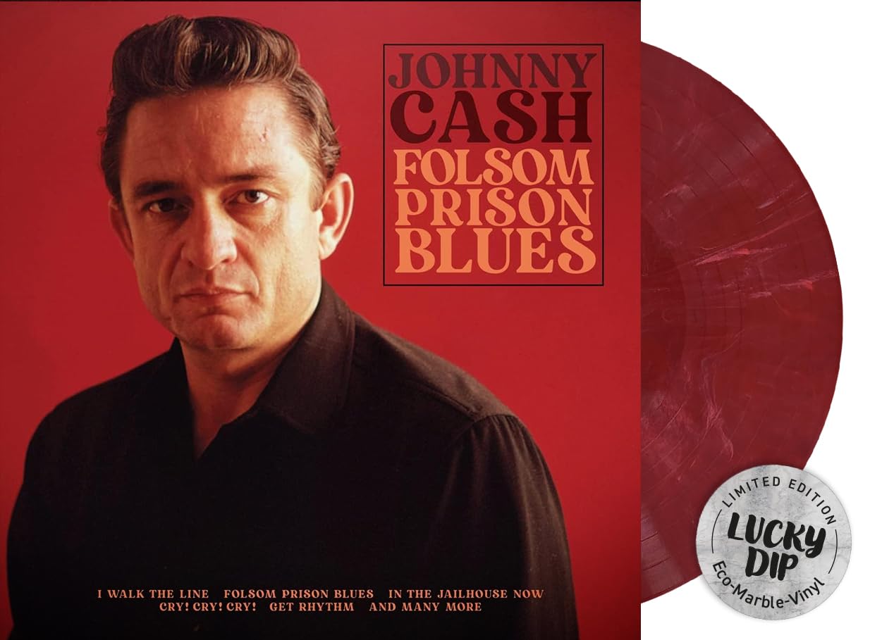 CASH, Johnny - Folsom Prison Blues (reissue) - LIMITED MARBLED ECO VINYL LP