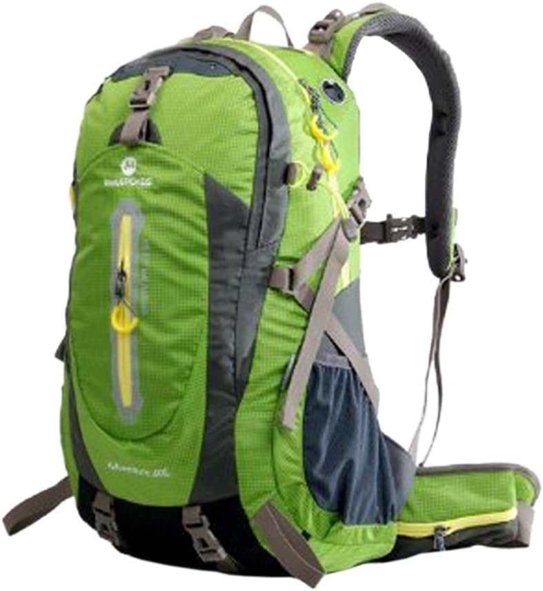 MALEROADS NEW Outdoor climbing bag shoulder bag men outdoor hiking bag backpack (fruit green, 50L)