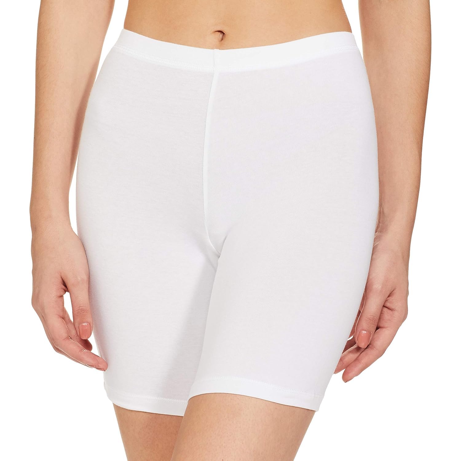 amante Solid Mid Rise Seamed Shorty Panty-picture-24