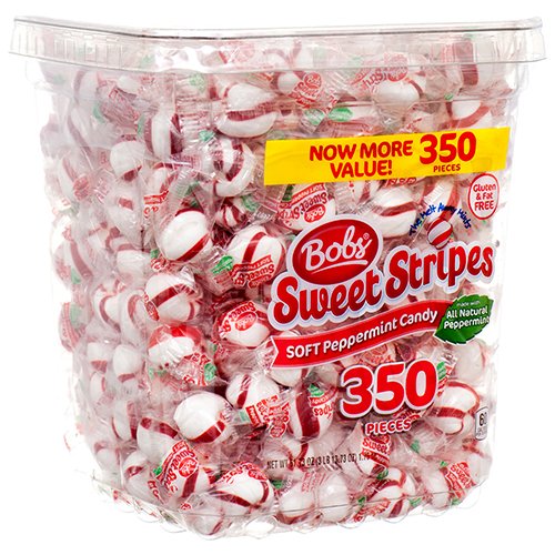 Bob's Sweet Stripes Square Tub (350 Count)