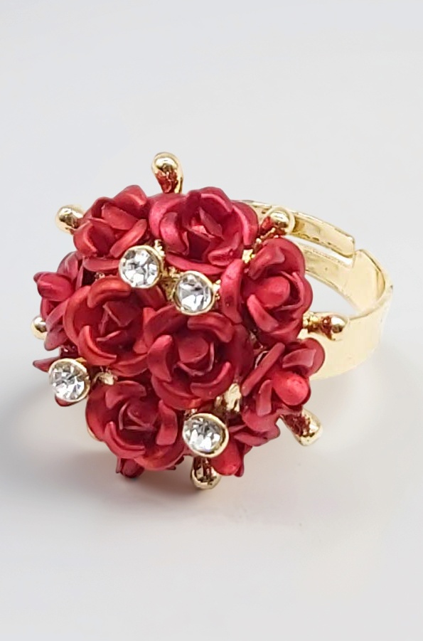 Valentine Jewellery for women Stylish Love Rose Ring for Women/Girls
