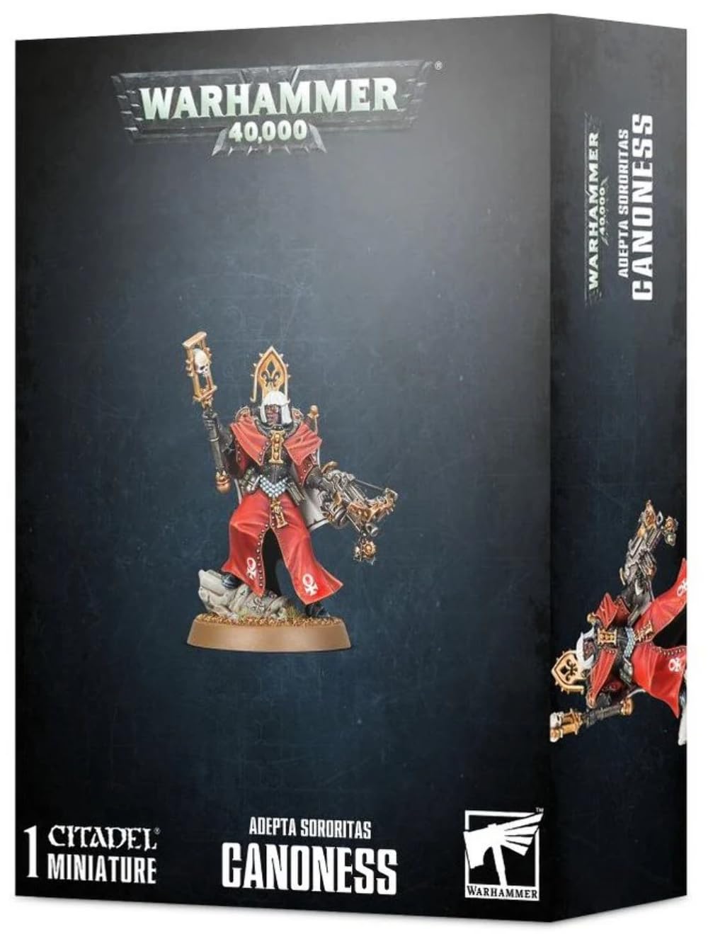 1x Chanoinesse/Canoness Adepta Sororitas Warhammer - Metal - OOP Pro