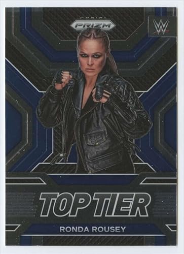 2023 Panini Prizm WWE Top Tier #40 Ronda Rousey SmackDown Wrestling Trading Card