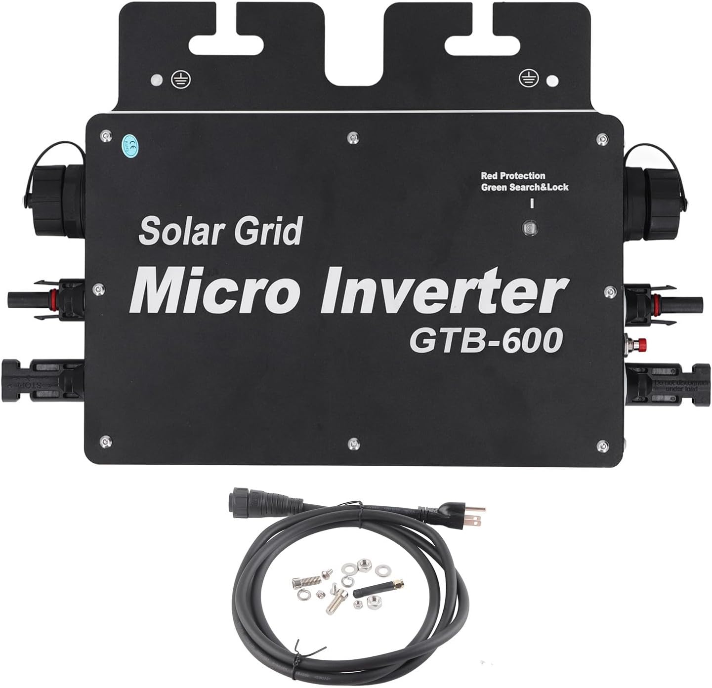 BennTop Mppt 120a Onduleur Solaire Hybride BENNTOP 5500W - 48V Sinusoïdal Pur - MPPT 120A - Pour Maison Et Camping Chargeur Solaire MPPT
