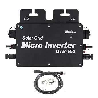 Solar Grid Micro Inverter, Solar Grid Micro Inverter, Grid Tie Inverter Grid Tie 600W Automatic, Power Inverters US Plug